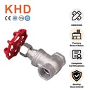 KHD ANSI API Manual Gate Valve 3/4 Inch Stainless Steel Internal Thread Gate Valve for Oil High Temperature Water Gas