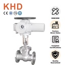 KHD DN100 16P Electric Flanged Gate Valve Cf8 Stainless Steel Electric Actuator Water Gate Valve