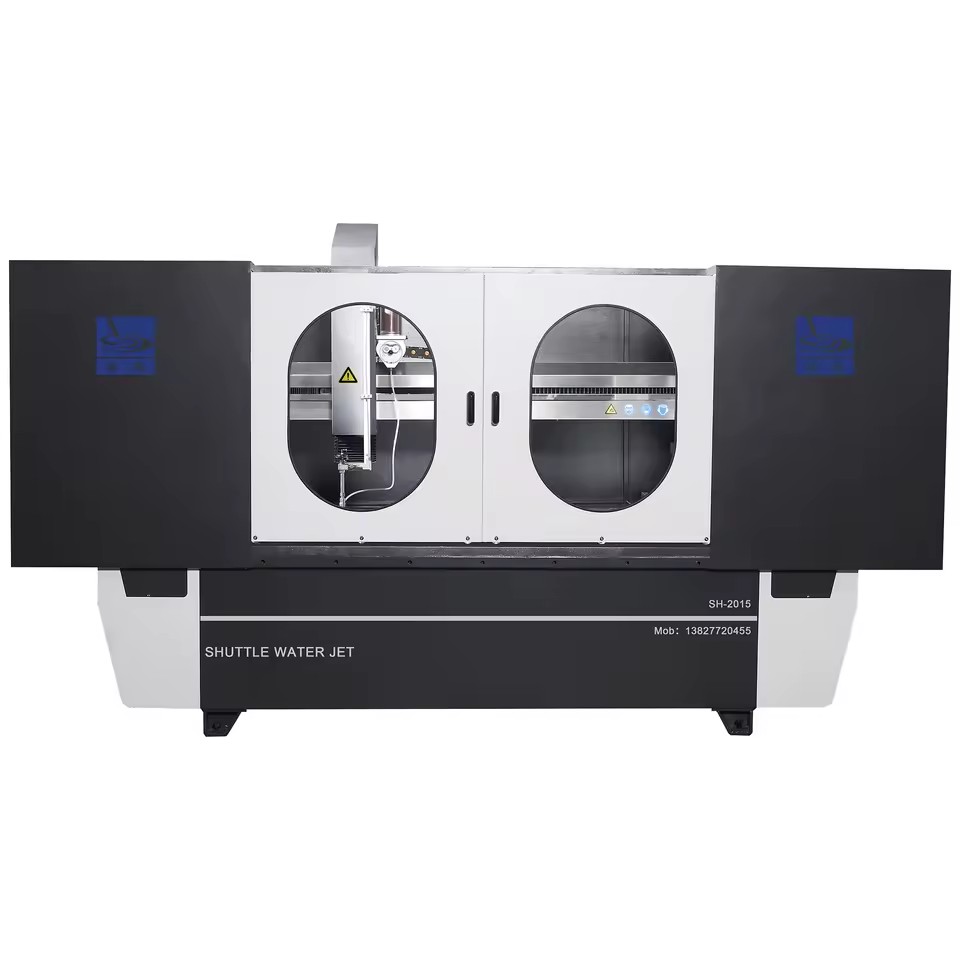 High Pressure 3 Axis Ceramic Tile Water Jet Cutter 45KW Multifunctional Price