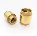 One Way Valvula Check 3/4 Industrial Manual Vertical Waster Brass Check Valve for Water Systems Medium Temperature