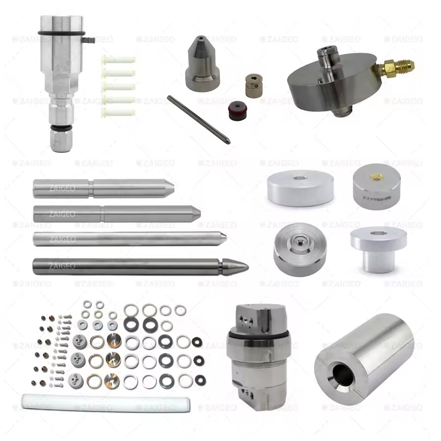 Waterjet Cutting Machine Intensifier Pump Rebuild Kit Mixing Tube Nozzle Diamond Orifice Water Jet Cutter Parts OMAX Replacement
