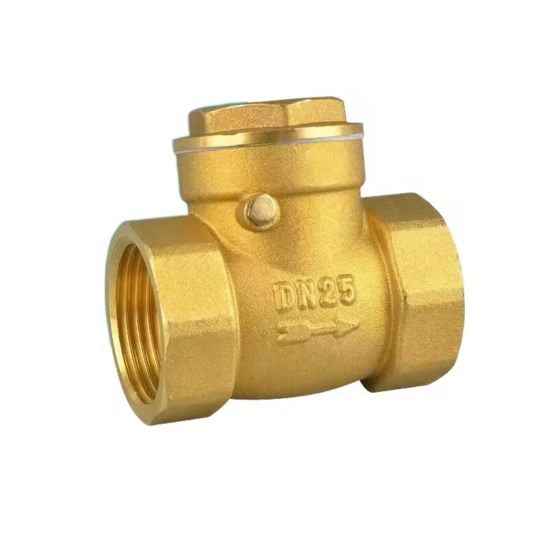 Brass Check Valve Water Air and Oil DN15-DN50 Manual Drain Valve