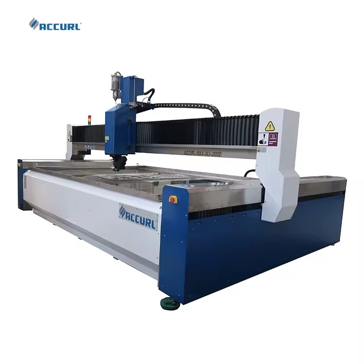 Professional Cnc Waterjet Cutting Machine for Stone Glass Copper Metal