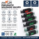 ASCO Explosion Proof Solenoid Valve 553 8551 531 Series NPT Thread Plastic 24VDC Water Flow Control Machinery