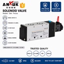 ANRUK Direct Acting Solenoid Valve G1 4 High Speed Pneumatic Control Valve