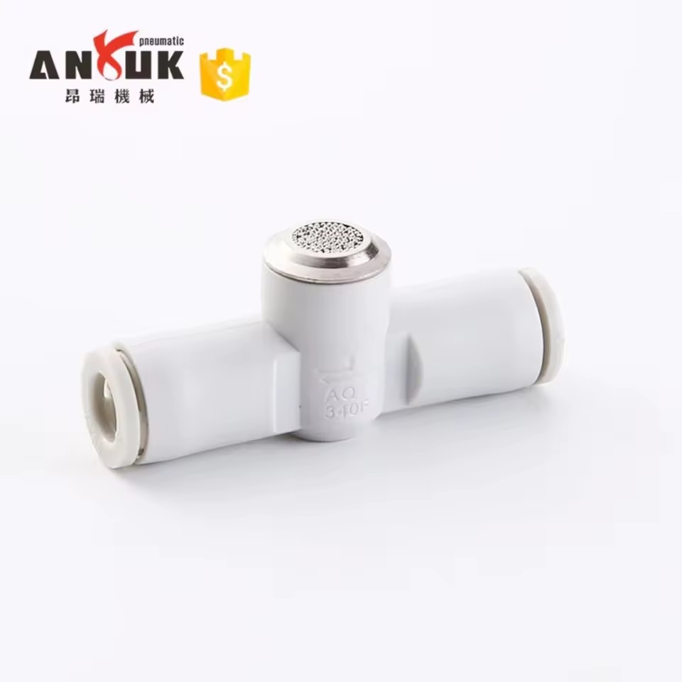 ANRUK Compact Compatible Customizable Material KQ2 Series Tube Fittings BSPT NPT 6mm 8mm 10mm 12mm Thread Air Joint 1 Year