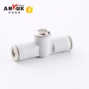 ANRUK Compact Compatible Customizable Material KQ2 Series Tube Fittings BSPT NPT 6mm 8mm 10mm 12mm Thread Air Joint 1 Year