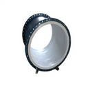 Steel Lined PTFE Molded Straight Pipe Stainless Steel PTFE Pipe for Chemical Fluid Transfer