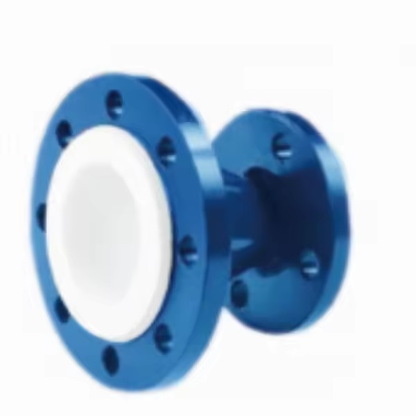 PTFE Lined Concentric Reducer Flanged Type Carbon Steel Anti-Corrosive Pipe Fittings DN50