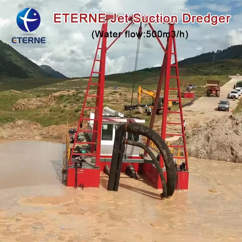 Professional Jet Suction Dredger for Sand Dredging Placer Gold and Channel Maintenance