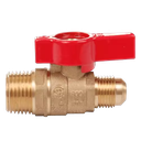 Made-to-Order High Quality Brass Certified Flare X Male Connection Gas Ball Valve