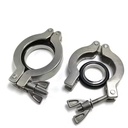 Stainless Steel Aluminum Double Pin NW KF Vacuum Clamp Band