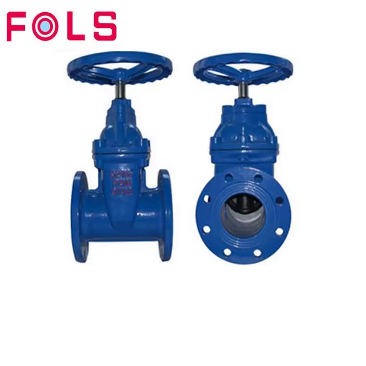 Handwheel Flange Type Cast Iron Gate Valve for Hdpe Pipe