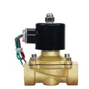 DN25 1 Inch 2W-250-25 Normally Closed Brass AC220V DC12V DC24V Direct-acting Electric Solenoid Valve Pneumatic Valve