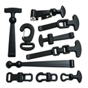 Factory Custom Weather Resistant Waterproof Silicone Lip Lock Car Cooler Lid Fastener Rubber Toggle Latch