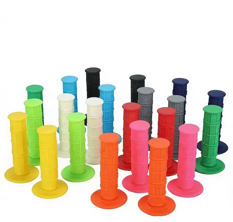 Rubber Anti Slip Silicone Sleeve Bicycle Motorcycle Gym Handle Rubber Handle Grip