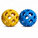 Wear Resistant Rubber Pet Toy Dog Chew Bite Ball Molar Teeth Clean Interactive Silicone Rubber Dog Toys