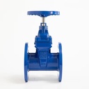 Manual Flanged Non-Rising Stem DN80 Soft Seal Gate Valve for Water Gas Oil and Acid Media