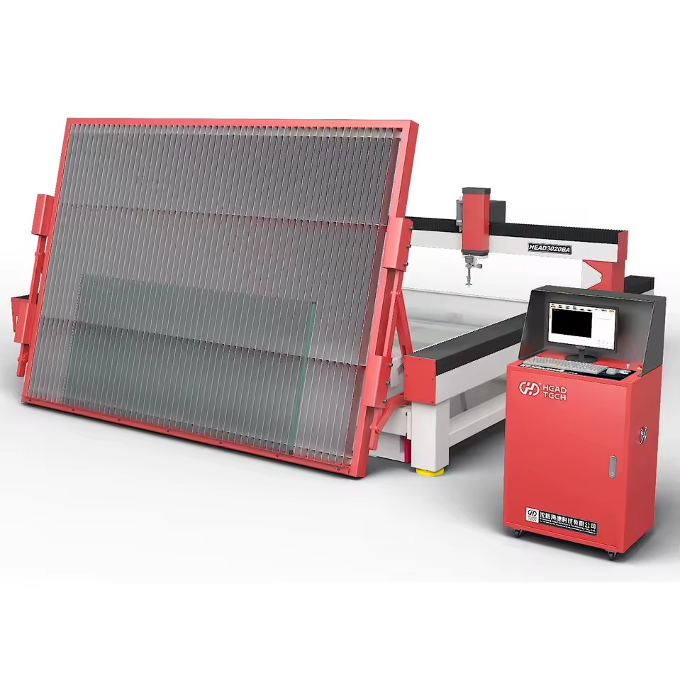 High Pressure 3 Axis Waterjet Cutting System CNC Water Jet Cutter