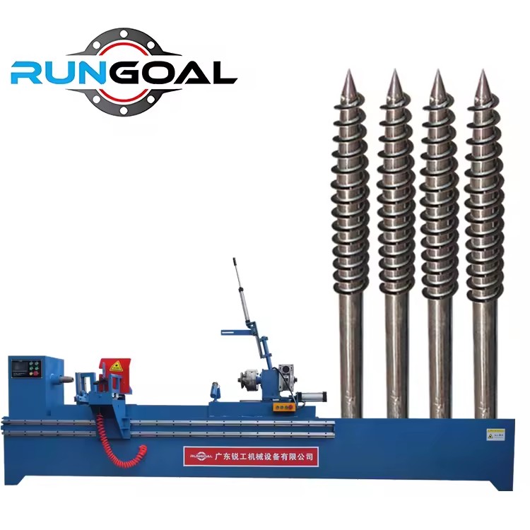 Semi-Automatic Ground Screw Machine for Helical Pile Foundation Metal Casting Machinery 220V/380V