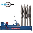 Semi-Automatic Ground Screw Machine for Helical Pile Foundation Metal Casting Machinery 220V/380V