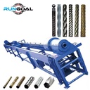 Hydraulic Tube Twisting Machine Pipe Threading Machine Spiral Design Machine