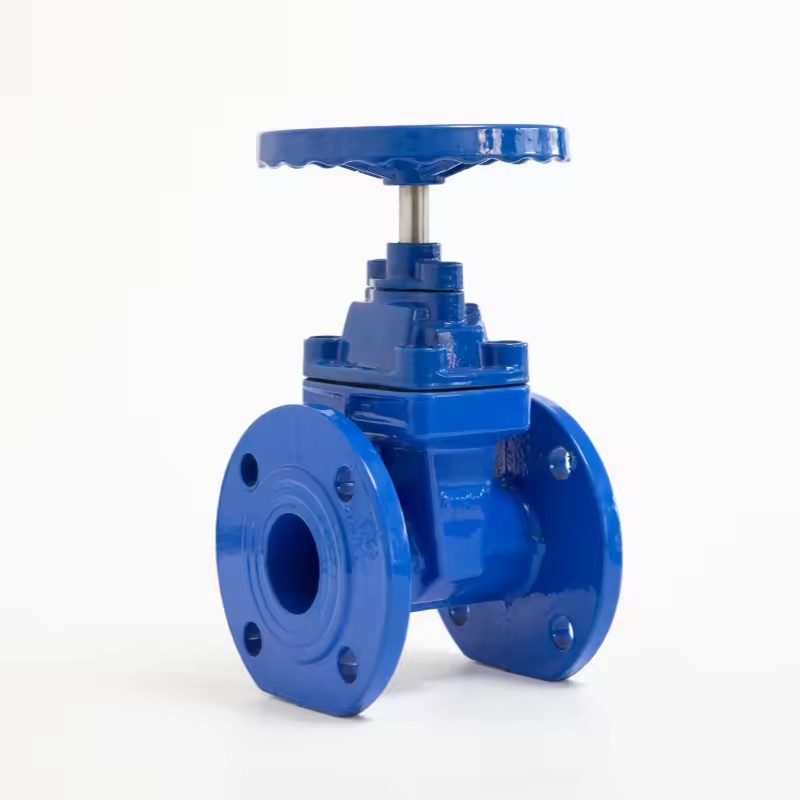 Good Quality Industrial Grade Manual Ductile Iron Flanged Non-Rising Stem Soft Seal Gate Valve