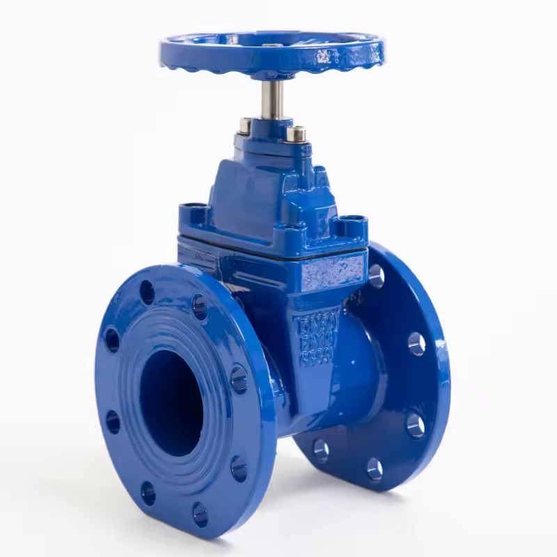 Factory Flange Type Non-Rising Stem Soft Sealing Ductile Cast Iron Sluice Gate Valve