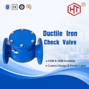 Cast Iron Check Valve Horizontal One-way Check Valve Flange Swing Check Valve