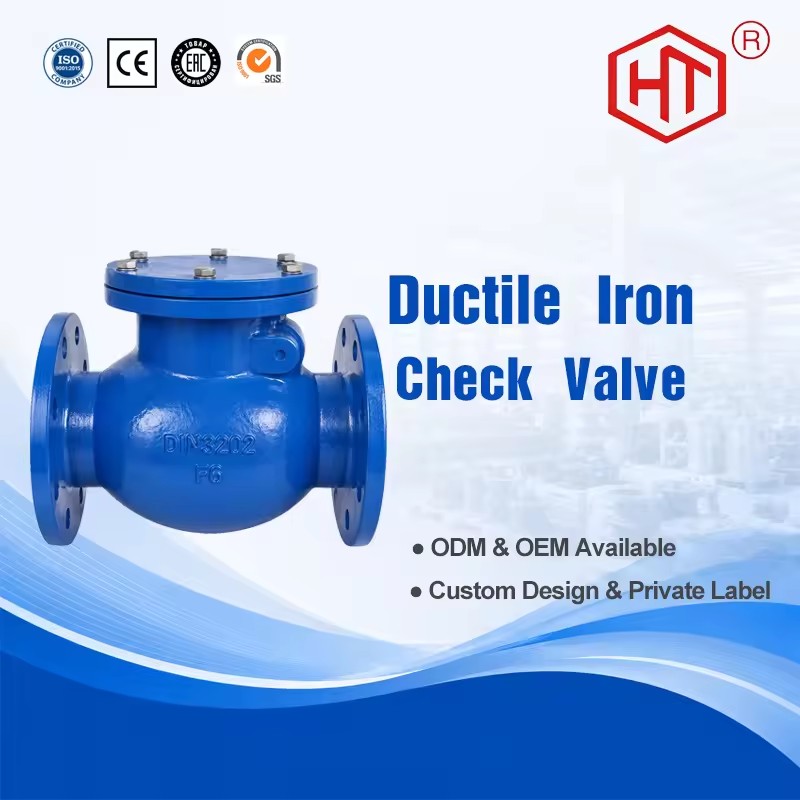 Good Quality High Quality Factory Manufacture Check Valve Ductile Iron Hydraulic Vertical Swing Check Valve