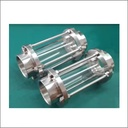 tank Vessel Sight Glass Hydraulic Stainless Steel Npt Female Threaded In-line Tubular View Sight Glass