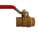 Widely Used Manual Bronze Ball Valve for Water Systems High Temperature OEM Customizable From 1/2''-2''