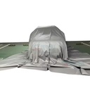 Sage Green Electric Scooter Fire Blanket 3m*4m Para Aramid Combined Fiberglass for Effective Car Electric Scooter Fire