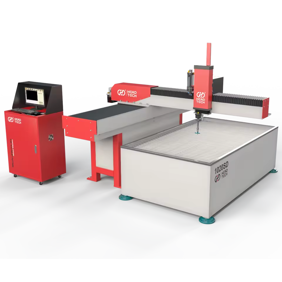 WaterJet Cutting Machine 3 Axis Waterjet Cutter CNC for Metal, Stone, Tile and Glass