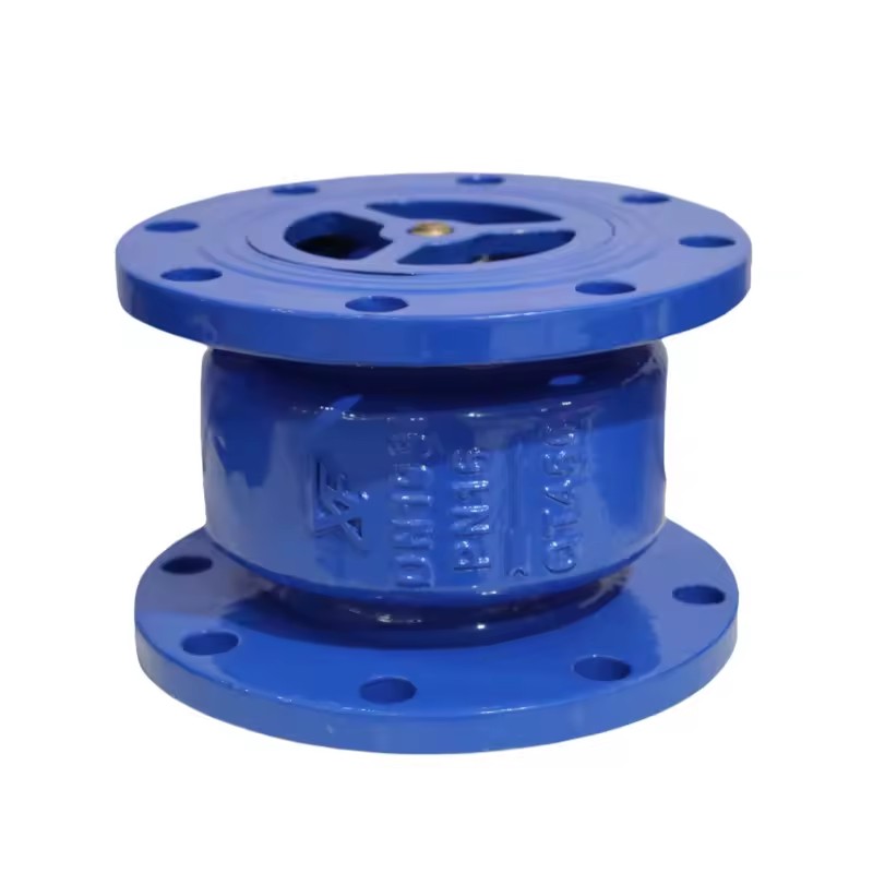 HC41X Ductile Iron Check Valve Flanged Type EPDM Sealing Hydraulic Powered Water Conservancy Valve Multi-Size DN50-DN200