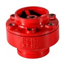 Ductile Cast Iron Grooved Manual Check Valve PN16 2 In-8 in HC81X-16Q for Water Backflow Prevention