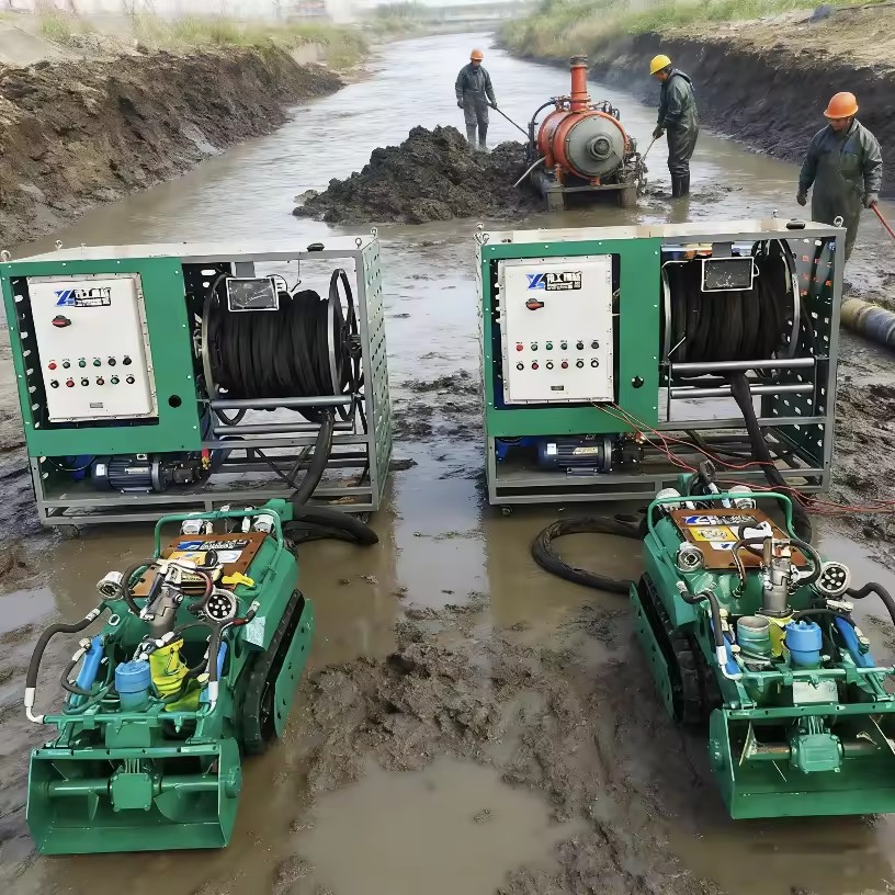 Electric Drain Cleaning Robot Easy Operation For Workers