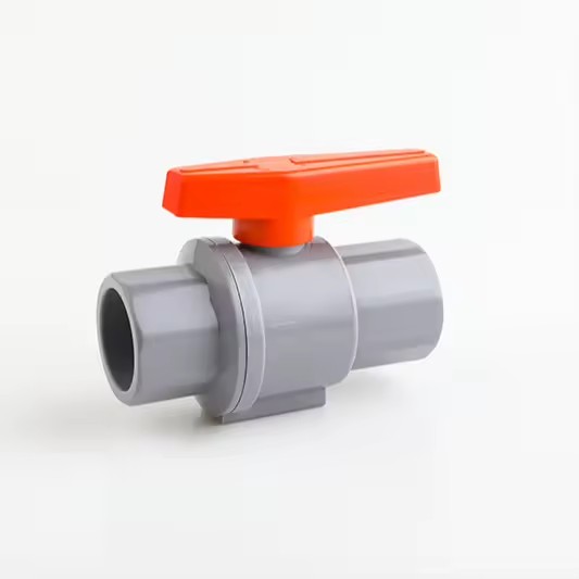 SWD New Type Plastic PVC Ball Valve Manual 20mm-110mm Two Pieces Check/Gate Structure for General Application