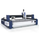 Professional CNC Water Jet Cutting Machine Stone Glass Fragile Material Tilting Platform Discount Price