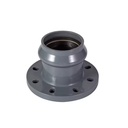 OEM ODM Manufacturer PVC Pipe Fittings With Rubber Ring Joint PN10 Injection Molded Plastic PVC Pipe Fittings Flange