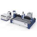 HEAD 5 Axis MP-E Series Gantry Waterjet HEAD3020SA High Stability Bed Heavy Duty Cutting 200mm Metal Ergonomic CNC System