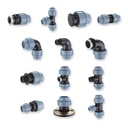 Super Quality Plastic Equal Tee Elbow HDPE PP PE Forged Grey Flange Fitting Pn10
