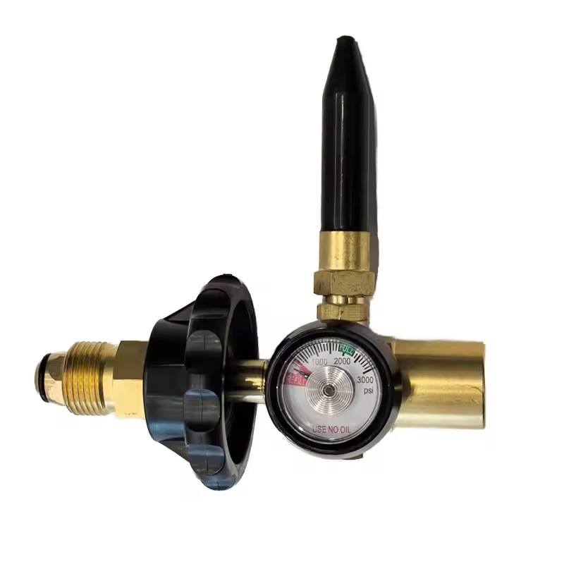 LOVTEC Professional Series Air Regulator ATTJ-13 Dual Gauge Display Helium Welding Equipment Metalworking Applications 2-Year