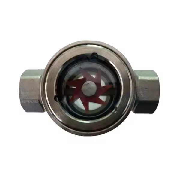 Industrial Sight Glass Flow Indicator for Pipeline Monitoring