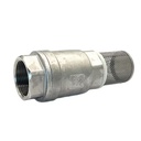 Wcb Cf8 Cf8m Stainless Steel Threaded Vertical Check Valve Filter