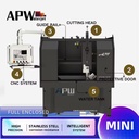 APW Automatic 5-Axis High-Precision Marble & Sintering Stone Water Jet Cutter Machine with Pump CNC System