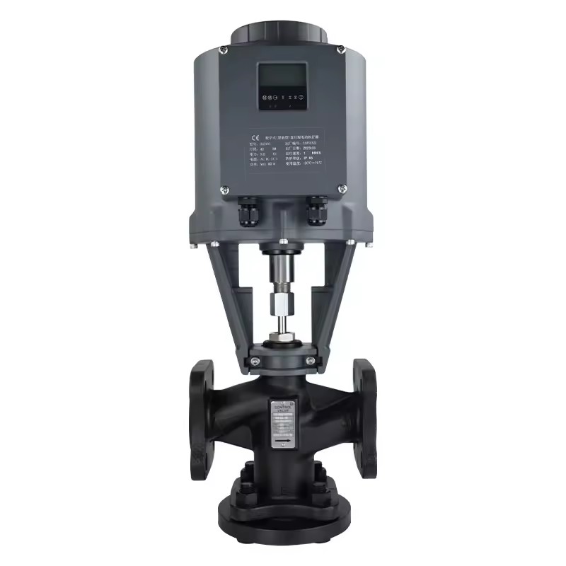 Electric 3-Way Control Valve (Mixing / Diverting) - Smart Digital Display