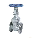 ANSI Class 150 DN150 Rising Stem Handwheel F304L Stainless Steel Flanged Gate Valve for High Temperature Water