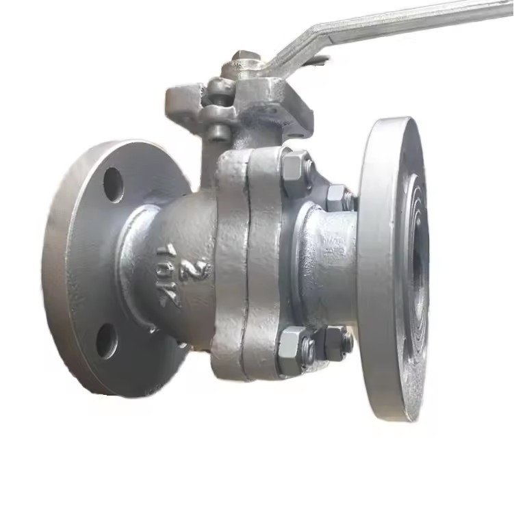 JIS 10k FC200 Cast Iron Ball Valve ISO 5211 Mounting Pad Manual Control Structure Water Flange End OEM Customizable General