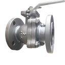 JIS 10k FC200 Cast Iron Ball Valve ISO 5211 Mounting Pad Manual Control Structure Water Flange End OEM Customizable General